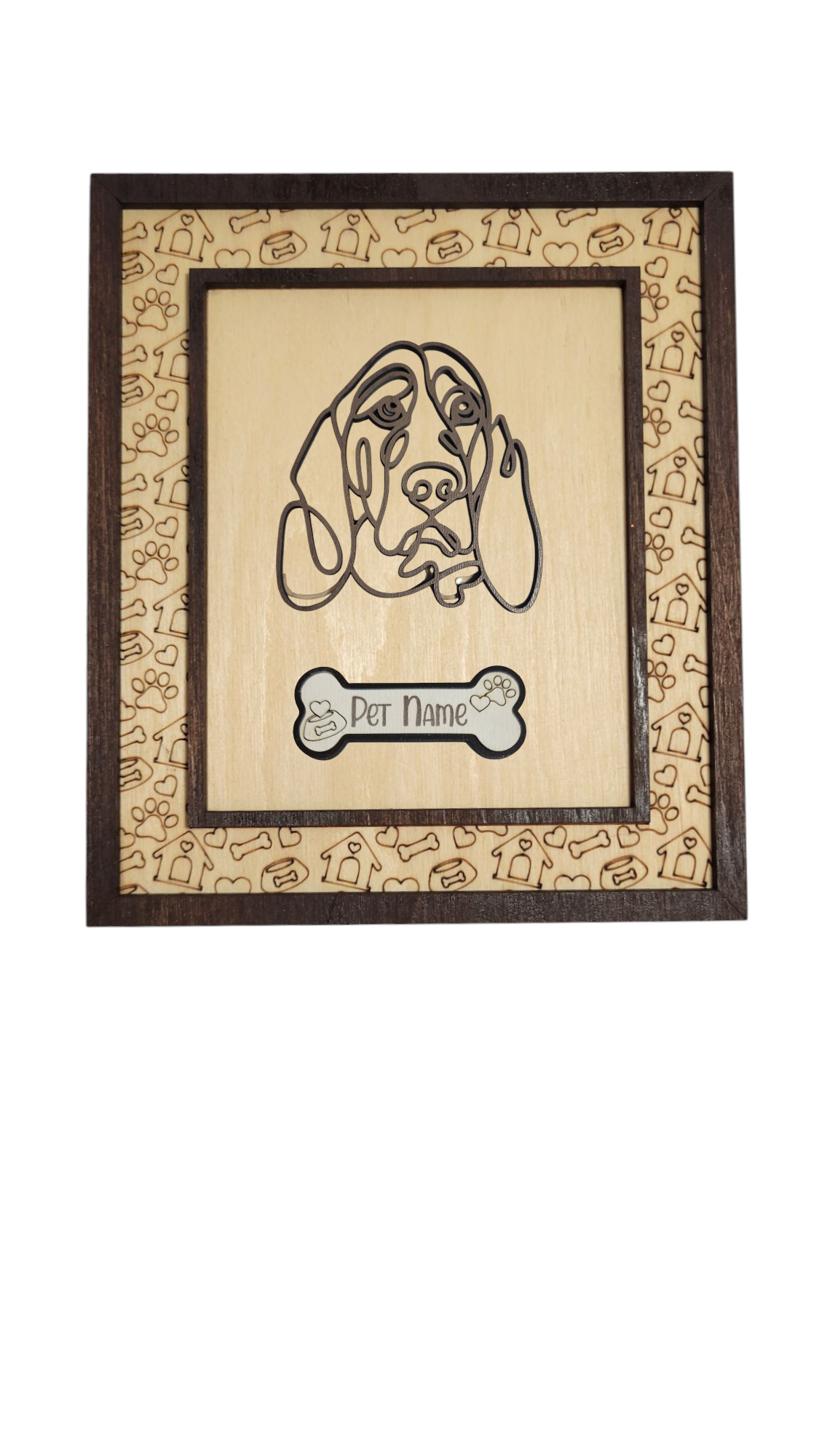 Dog Frame - Basset Hound
