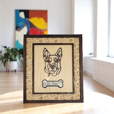 Dog Frame - Belgian Malinois