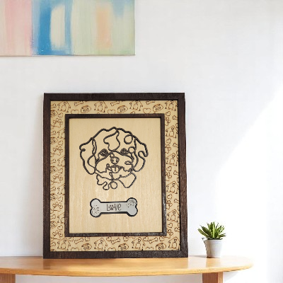 Dog Frame - Bichon Frise