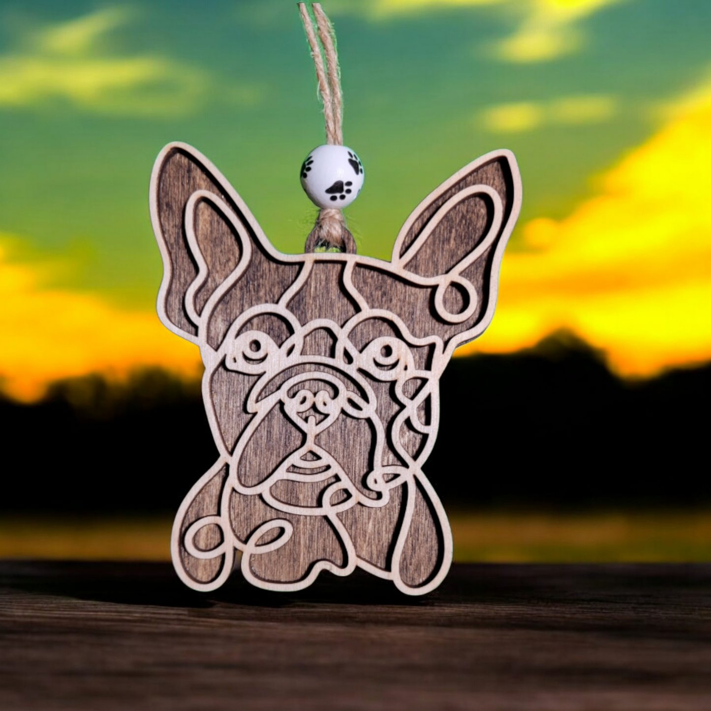 Dog Ornament - Boston Terrier
