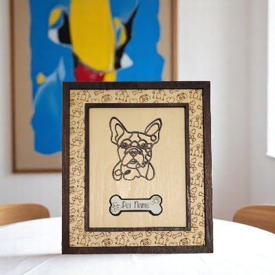 Dog Frame - Boston Terrier