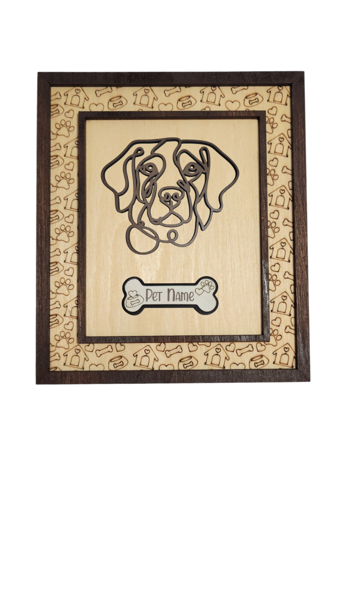 Dog Frame - Brittany Spaniel