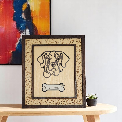 Dog Frame - Brittany Spaniel