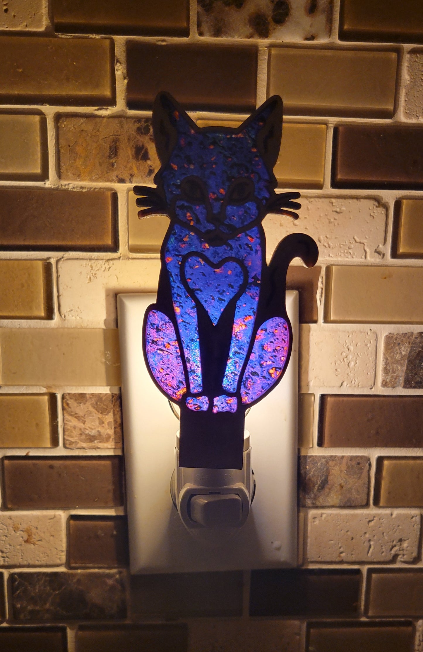 Night Light - Sitting Cat