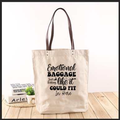 Canvas Tote - Emotional Baggage